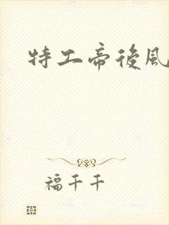 特工帝后风九少
