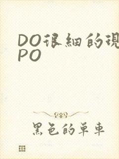 DO很细的现言PO