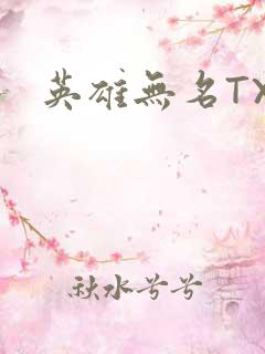 英雄无名TXT