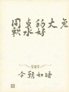 同桌的大兔子好软水好