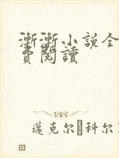 渐渐小说全文免费阅读