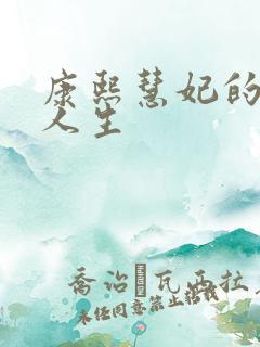 康熙慧妃的躺赢人生