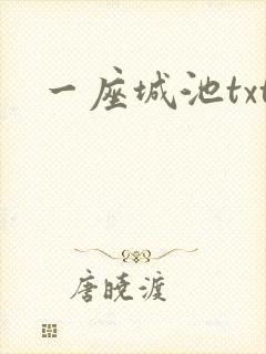 一座城池txt