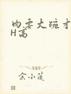 肉要大碗才好吃H高