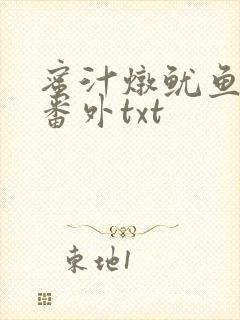 蜜汁炖鱿鱼全文番外txt