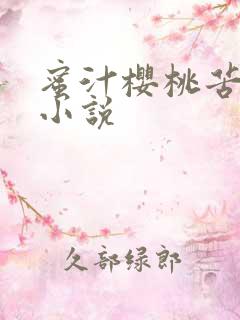 蜜汁樱桃苦咖啡小说