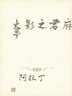 火影之君麻吕的梦