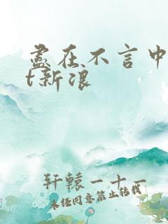 尽在不言中txt新浪