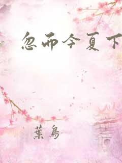 忽而今夏下载