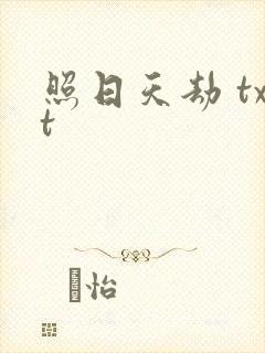 照日天劫 txt