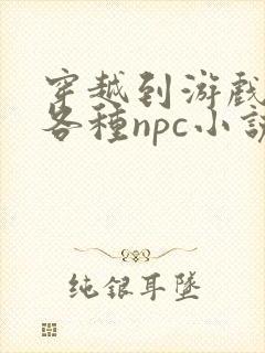 穿越到游戏里和各种npc小说