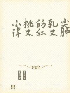 小桃的乳尖被吸得又红又肿