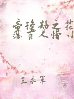 帝后劫之花开花落有人惜 小说