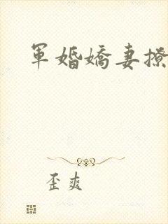 军婚娇妻撩人