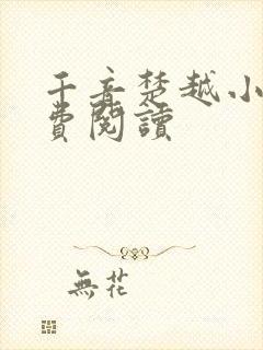 千音楚越小说免费阅读