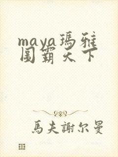 maya玛雅 图霸天下