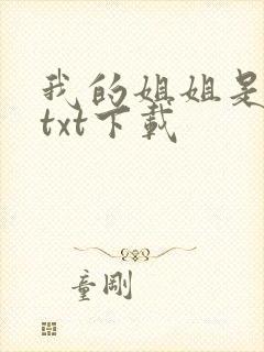 我的姐姐是美女txt下载
