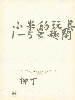 小米的玩具日记1—5笔趣阁