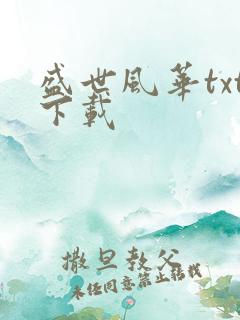 盛世风华txt下载