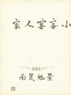家人宴客小说