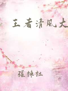 王者清风大结局