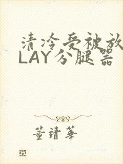 清冷受被放置PLAY分腿器