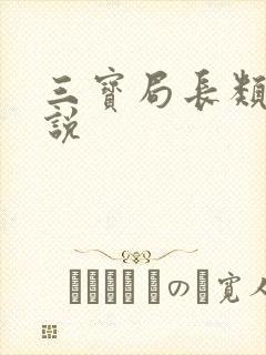 三宝局长类似小说