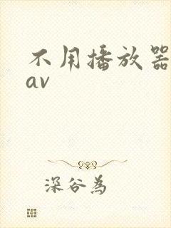 不用播放器的gav