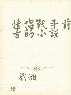 情侣战斗前适合看的小说