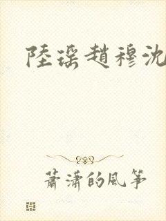 陆瑶赵穆沈依依