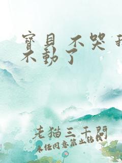 宝贝 不哭 我不动了