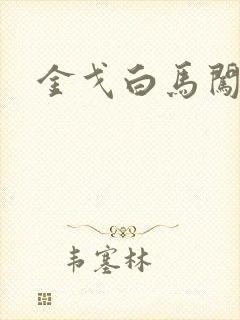 金戈白马闯三国