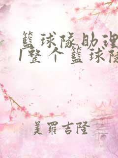 篮球队助理hv1整个篮球队