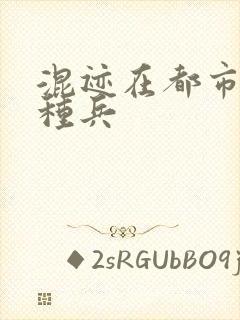 混迹在都市的特种兵