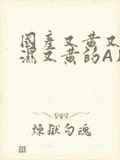 国产又黄又硬又湿又黄的A片小说