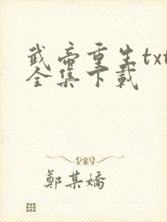 武帝重生txt全集下载
