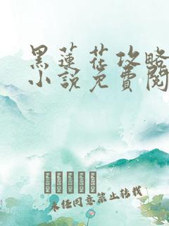 黑莲花攻略手册小说免费阅读