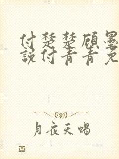 付楚楚顾墨深小说付青青免费读