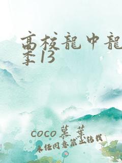 高校龙中龙第二季13