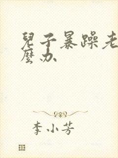 儿子暴躁老妈怎么办