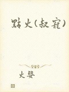 点火(叔宠)