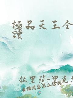 极品天王全文阅读