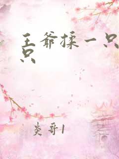 王爷揉一只舔一只