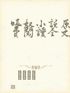 哑奴小说原著免费阅读全文