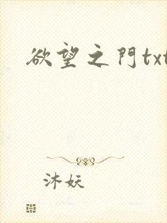 欲望之门txt