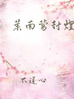 叶南莺封煜小说