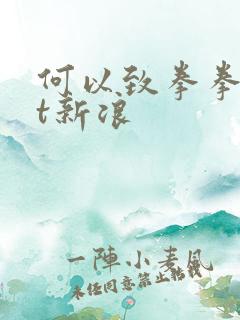 何以致拳拳txt新浪