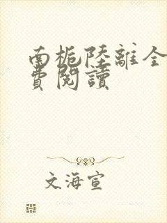 南栀陆离全文免费阅读