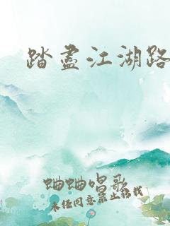 踏尽江湖路