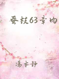 蚕枝63章肉